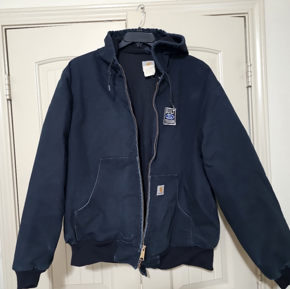 Men's Vintage Carhartt Hoodie Jacket w Inner Liner
